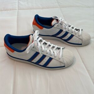 Adidas Superstar vs. Rivalry Bold Blue sneakers